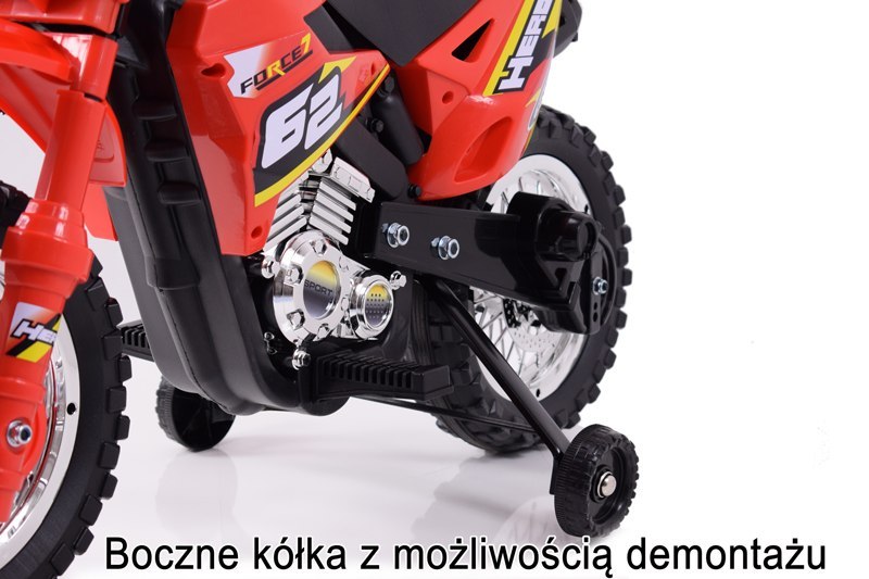 DUŻY MOTOR CROSS 2 STRONG 2 Z DŹWIĘKAMI I Ś ZP-3999A