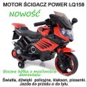 MOTOR ŚCIGACZ POWER 158 - PIERWSZY MOTOREK DLA DZIECKA, MIĘKKIE SIEDZENIE/LQ158