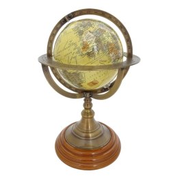 Globus dekoracyjny na mosiężnej podstawie - NC2142