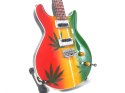 Mini gitara -Bob Marley -Tribute - Ganja, skala 1:4; MGT-0468