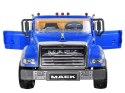 Auto dla dziecka MACK ciężarówka z wywrotką Niebieski