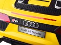 Autko na akumulator AUDI R8 Spyder Żółty