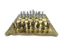 Duże ekskluzywne mosiężne szachy - Łucznicy 44x44cm, S10BBRO