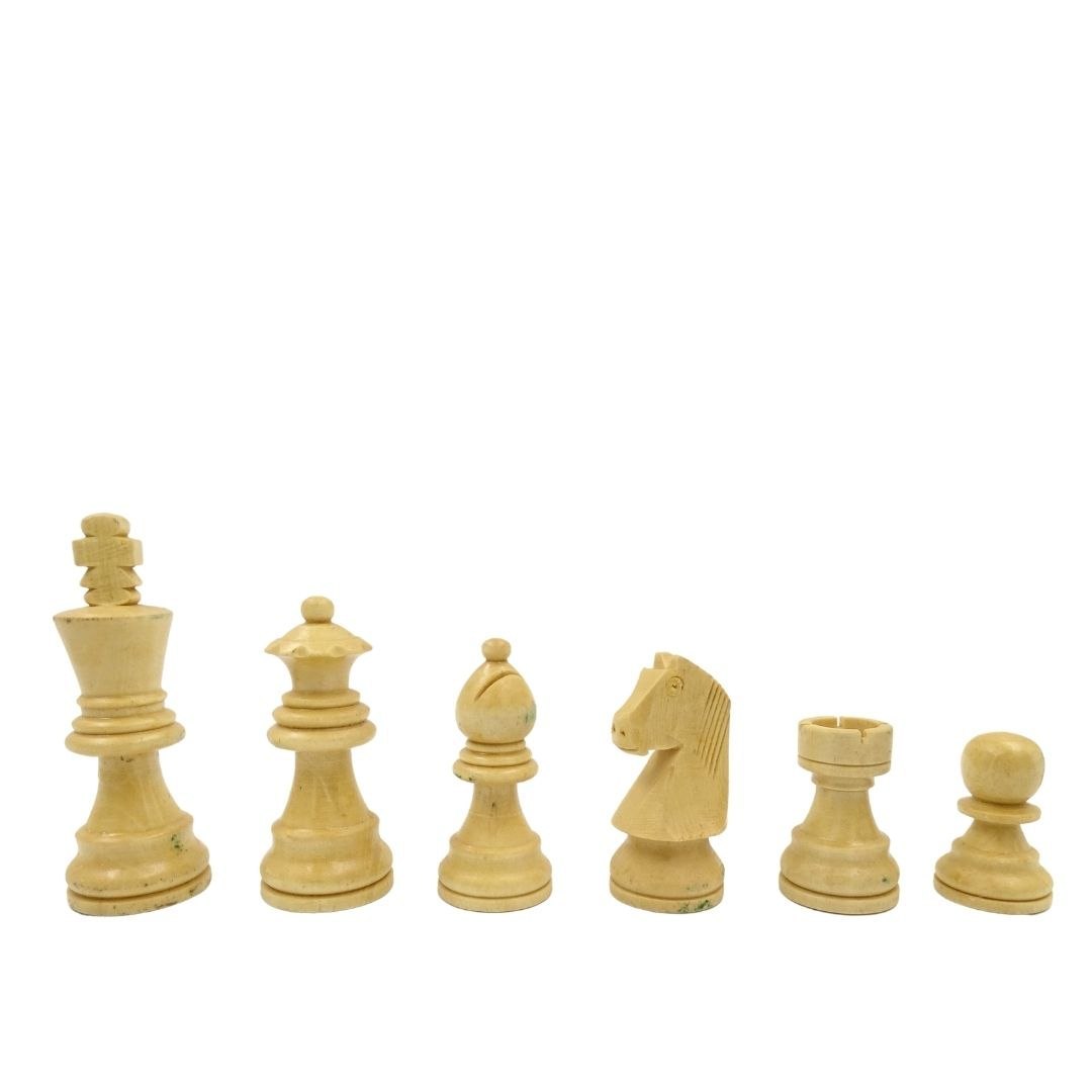 Klasyczne drewniane szachy - 40x40cm - G114