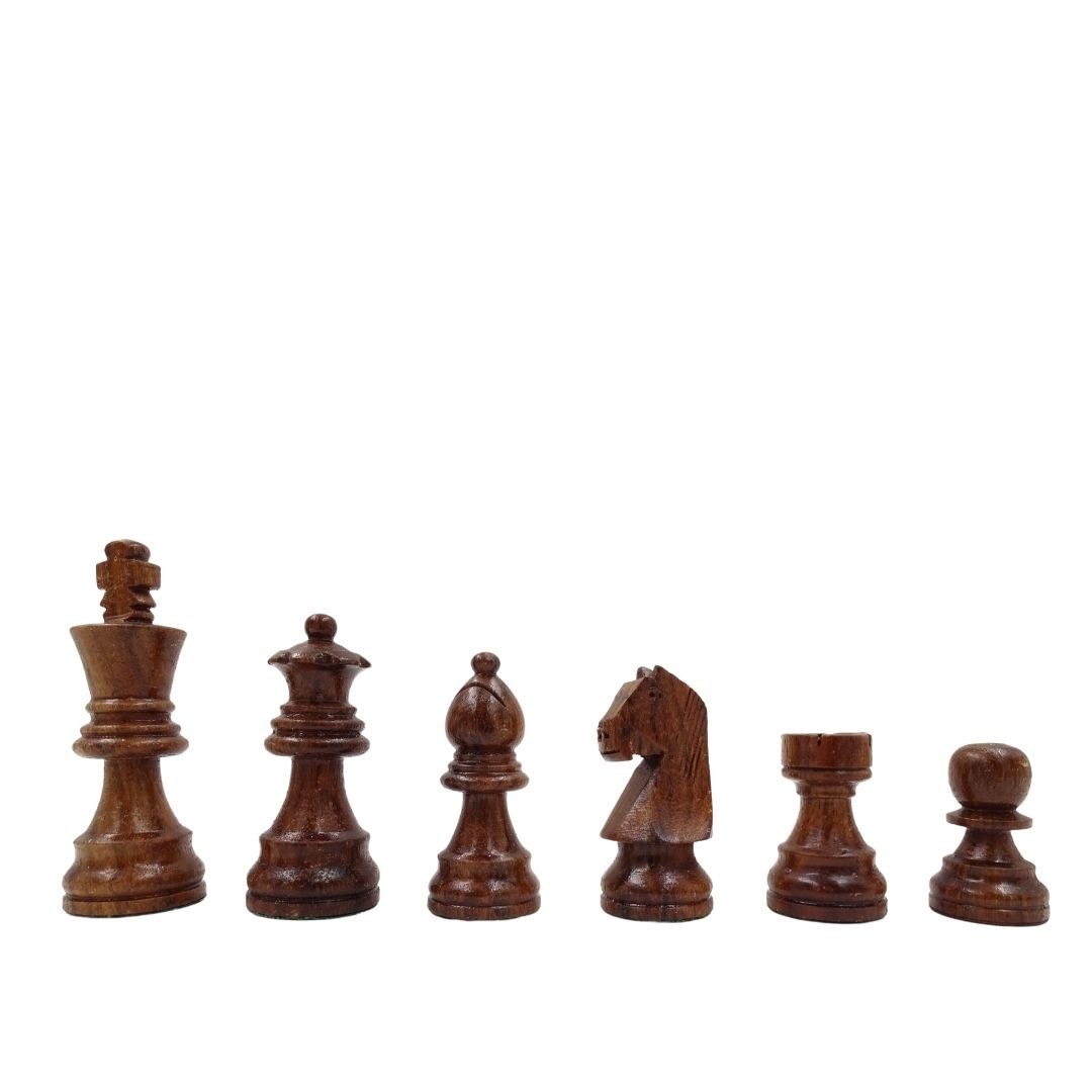 Klasyczne drewniane szachy - 40x40cm - G114