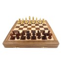 Klasyczne szachy drewniane magnetyczne - 30x30cm - G614