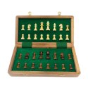 Klasyczne szachy drewniane magnetyczne - 30x30cm - G614