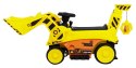 Pojazd Koparka Traktor Żółty